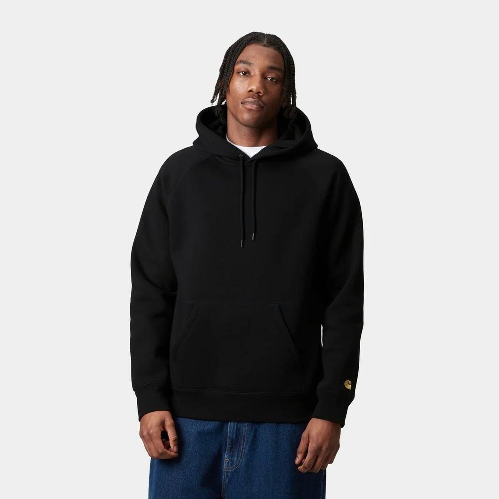 Carhartt Hooded Chase Sweatshirt Athleisure Streetwear Y2K Work Gorpcore Fall S